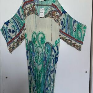 Zara Multicolor Paisley Dress